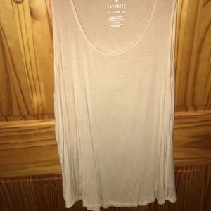 American Eagle yellow tank top